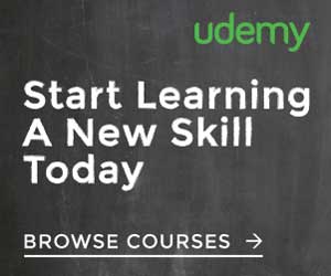 udemy learn a new skill